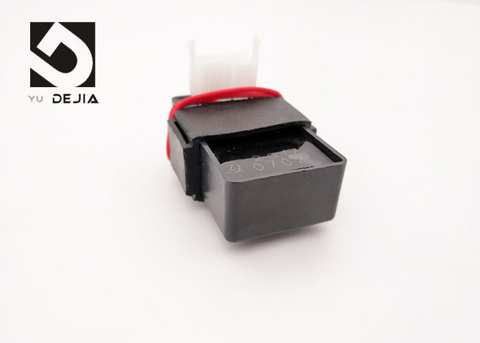 Black 150cc Motorcycle Electrical Parts AC DC Universal Cdi Box With Ignition Switch